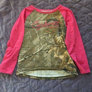 4T Carhartt Pink and Camo Shirt